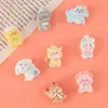 Mini Coelho de Desenho Animado, Urso, Coelhinho, Veado, Filhote de Cachorro Resina DIY Cola de Chantilly Acessório de Cabelo Materiais Atacado