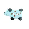 Botões Fofos de Cachorro com Padrão de Bolinhas para Roupas Infantis, Cardigan de Suéter, Meias, Botões Decorativos, Kit de Material para Artesanato DIY de Jardim de Infância