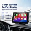 Pantalla de Coche Carplay 2.5D de 7 Pulgadas Cámara de Reversa HD Grabadora de Conducción Navegador Fuente de Fábrica