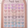 Kt Gato Lazo Cinta Decoraciones para Uñas Resina Accesorios Pequeños Lazo de Cinta Aretes DIY Accesorios para Uñas Portátiles