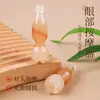 Masajeador de Acupuntos de Vaina de Loto Pequeña Zhuzuo Sanzhe para Uso en Casa, Mini Cepillo Meridianos de Acupuntos Faciales, Gua Sha y Palo para Estirar Tendones