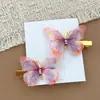 Pasador de Pelo Antiguo Súper Hada Mariposa Tridimensional Pasador de Pelo Flequillo de Bebé Pinza Lateral Ropa China Adorno para el Cabello Pinza para el Cabello de Niña Pequeña