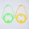 Alça de Silicone Portátil para Copo com Cordão Universal para Copo de Água ao Ar Livre, Alça de Argola e Alça de Silicone Portátil para Copo
