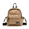 Mochila Versátil Casual Ins Nicho para Mujer 2026 Nueva Mochila de Lona Mini Pequeña Bolsa Escolar Bolso Cruzado