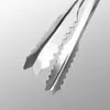 Pinzas para Hielo de Acero Inoxidable, Pinzas para Cubitos de Hielo, Pinza para Cubitos de Hielo Bar KTV, Pinzas para Alimentos, Pinzas para Cubos de Azúcar de Mini Cubo de Hielo