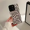 Capa de Celular Europeia e Americana Estampa de Leopardo para Apple 14/13/12 pro 8xr iPhone8plus Macia 11Promax