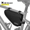 Bolsa para Bicicleta Bolsa Triángulo para Manillar Bolsa para Tubo Frontal Bicicleta de Carretera Montaje Exterior Impermeable Almacenamiento Herramienta Bolsa para Bicicleta