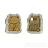 Traga Riqueza e Gato da Fortuna Patch para Celular Estilo Douyin Presente de Evento Protetor 0kg Amuleto Atrás Pode Ser Colado com Folhas de Ouro