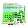 Caja de experimentos eléctricos de física de secundaria, caja de experimentos de física de tercer grado, caja de experimentos eléctricos, caja de experimentos electromagnéticos mejorada