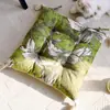 Almofada Simples e de Alta Qualidade para Cadeira, Almofada Grossa para Assento de Sala de Estar de Luxo Leve, Almofada para Cadeira com Estampa Vintage de Plantas e Flores