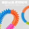 Fabricante Brinquedos para Pets Tpr Anel Espinhoso de Cinco Cores Moagem de Dentes e Limpeza Brinquedo para Cachorro Anel Colorido em Forma de Anel Resistente à Mordida Brinquedo para Cachorro