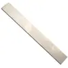 Hoja de Cuchillo de Acero Blanco/Cuchillo de Acero Blanco Súper Duro/Herramienta de Torneado de Acero Rápido Longitud de la Hoja 200 mm Espesor 4~5 mm Hoja de Acero Blanco