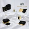 Placas de Nombre de Aleación de Aluminio, Impresas Personalizadas y Logo Estampado, Placas de Nombre Metálicas para Botellas de Perfume, Diseño Personalizado para Marcas de Cosméticos