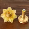 Lâmpada de Lótus Recarregável para Oferenda a Buda, Lâmpada de LED para Oferenda a Buda, Lâmpada de Luz Eterna para Uso Doméstico, Lâmpada Elétrica do Deus da Riqueza, Lâmpada de Oferenda de Cobre e Vidro