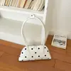 Bolso único y elegante 2026, bolso de hombro simple de lunares para el día a día, bolso de hombro versátil y moderno estilo Ins