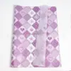 Papel de regalo de papel de pera a rayas azul bebé simple, forro de caja de avión, papel a prueba de humedad para ropa, papel de regalo para flores