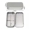 Caja de Lata Rectangular con Tapa Deslizante Caja para Dulces Bálsamo Caja Sólida Empaque para Juego Móvil en Polvo Caja de Hojalata Caja Deslizante de Hojalata