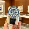 Nuevo Reloj de Cuarzo Taja para Hombre con Manecillas Amarillas Grandes, Reloj Multifuncional Estilo Casual de Moda con Correa de Cuero