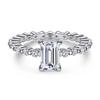 Tonglin Europeu e Americano Novo Anel de Prata de Lei 925 Conjunto Combinado Feminino Anel de Casamento Anel de Noivado Anel de Zircônia Ins Atacado