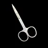 Tijeras pequeñas curvas tijeras para cejas tijeras de belleza tijeras para pegatinas de doble párpado tijeras de acero inoxidable tijeras para cejas