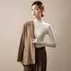 Camiseta de manga larga con cuello alto y forro polar de doble cara para hombre y mujer, capa base cálida, ropa interior de otoño/invierno para hombre, colección otoño/invierno 2026