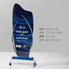 Nuevo 2022 Creativo Transparente Cristal Trofeo Portador de Premio Equipo de Producción Honorífico Pulgar Estrella de Cinco Puntas Medalla Infantil