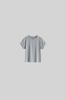 Casual Commuter Elástico Em Torno Do Pescoço Slim-fit Base Do Ombro Camiseta Feminina Simples Slim 24 anos Verão Novo Top Mulheres