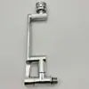 Torneira de Comércio Exterior Estilo Horizontal Galvanizada Gato da Sorte Montada na Parede Universal Extensível Rotação de 1080 Graus Três Velocidades
