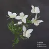 Flores Blancas Materiales Flores de Boda Flores de Seda Materiales Florales Decoración de Techo de Salón de Bodas Flores Flores Artificiales Flores para Arcos Arreglo Floral Arte Floral