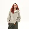 Sudadera con capucha y cremallera a rayas, estilo retro americano, nueva para principios de otoño de 2026, prenda exterior unisex pesada para parejas, estilo nicho