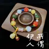 Pulsera de Calabaza de Jade Seda Dorada de Alta Calidad, Jade Blanco, Bodhi, Calabaza Duobao, Cuenta de Buda para Mujeres, Pulsera para Mejores Amigas, Regalo de Buena Suerte