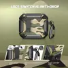 Adequado para Capa Protetora para Airpodspro3, Capa para Fone de Ouvido Apple de 4ª Geração, Capa Protetora Camuflada para Fone de Ouvido Airpods4