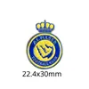 Ponto de Liga dos Campeões da Ásia Copa do Mundo Partida Clube Torcedor Insígnia Periférica Metal Adesivo para Celular Periférico Atacado
