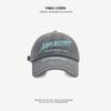 Gorra de béisbol americana para mujer, estilo vintage de algodón lavado, para primavera y verano, parasol, combina con todo, moderna, con letras bordadas.