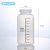 Frasco de reactivo de boca ancha de PP resistente a altas temperaturas 1000 ml Frasco de muestreo de laboratorio Frasco dispensador de químicos Frasco para líquidos Tapa de rosca de PP