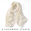 Novo Cachecol de Tricô de Caxemira Outono e Inverno, Fashionável e Versátil para o Dia a Dia, Macio, Sedoso, Estilo Estrangeiro, Luxo Leve, Vazado e Universal