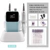 Removedor de uñas profesional para arte de uñas transfronterizo de Amazon, carga, pulido portátil, herramienta para quitar manicura [con base]]
