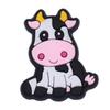 Vaca Accesorios de Joyería Amazon Funda para Teléfono Móvil Accesorios DIY Decoración Plana Parche Suave de PVC de Dibujos Animados Pequeño