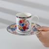 Caneca de Cerâmica Polonesa Transfronteiriça Casa Retro Xícara de Café Xícara de Casal Xícara Criativa de Café da Manhã Xícara de Chá Copo para Beber