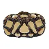 Bolso de Noche Nuevo con Diamantes Seleccionados Cuidadosamente, Bolso de Mano Clutch de Diamantes de Cristal, Bolso de Dama para Banquetes, Bolso de Mano Clutch con Piedras