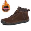 Explosões Transfronteiriças Estação Independente Tamanho Plus Polvo Sapatos Masculinos Cano Alto Sapatos Casuais Esportivos Masculinos Botas Martin de Couro