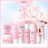 Conjunto Combinado Laikou Sakura Leite de Caracol Transfronteiriço Múltiplos Conjuntos Combinação Livre Fabricante Estoque Pronto