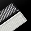Ventilação de Saída de Ar ABS com Aletas Anti-Condensação para Ar Condicionado Central Retorno de Ar Plástico Aço Grelha Dupla Aletas