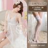 Lingerie Sexy Europeia e Americana, Vestido Chemise de Renda com Recortes Plus Size, Roupa Transparente, Camisola Reveladora de Renda, Atacado Latino