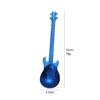 Cuchara de guitarra creativa transfronteriza, cuchara de postre para bar de música, cuchara para mezclar café, cuchara pequeña de acero inoxidable 304