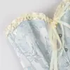 2026 Nuevo Estilo de Corte Faja Moldeadora de Cintura para Mujer Bustier Ropa Exterior Hueso de Pez Encaje Top Moldeador