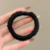 Scrunchie de Cetim Plissado para Mulheres, Alta Elasticidade, Elástico de Cabelo Não Danifica, Elástico de Cabelo Cetinado Brilhante para Rabo de Cavalo Alto, Acessório de Cabelo Estilo Coreano