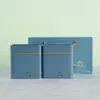 Latas de Té Blanco Cuadradas 125g Hojalata Selladas Latas de Té Caja de Embalaje Dos en Uno suit Mayoreo