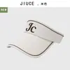 Gorra de Visera Bordada Jc con Bordes de Color Bloqueado, Ligera, Transpirable, Plegable para Cola de Caballo, Gorra de Béisbol, Sombrero Solar para Deportes al Aire Libre