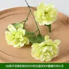 Simulación 3 Gardenia Boda Flor de Simulación Decoración de Hotel Decoración del Hogar Accesorios de Fotografía Flor Falsa Biónica